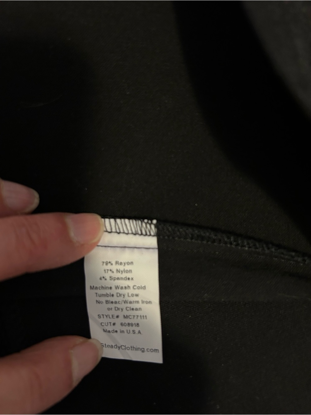 RockSteady Black Midi Sheath Dress - Picture 7 of 7
